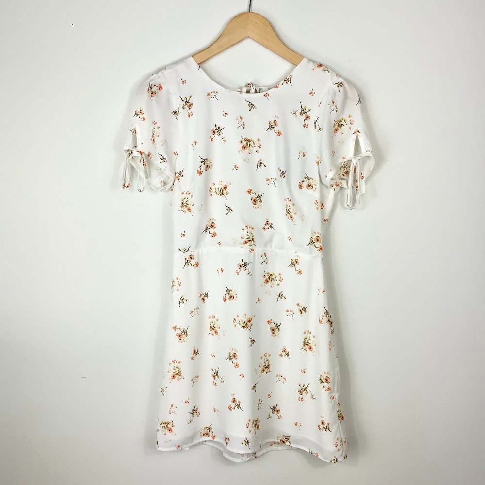 Ivory Floral Fields Dress